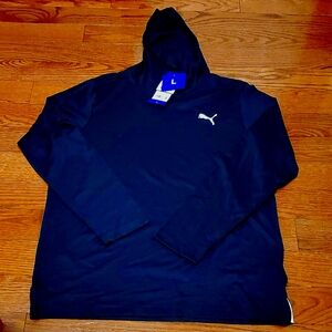 NWT: MENS (L) PUMA PERFORMANCE HOODIE